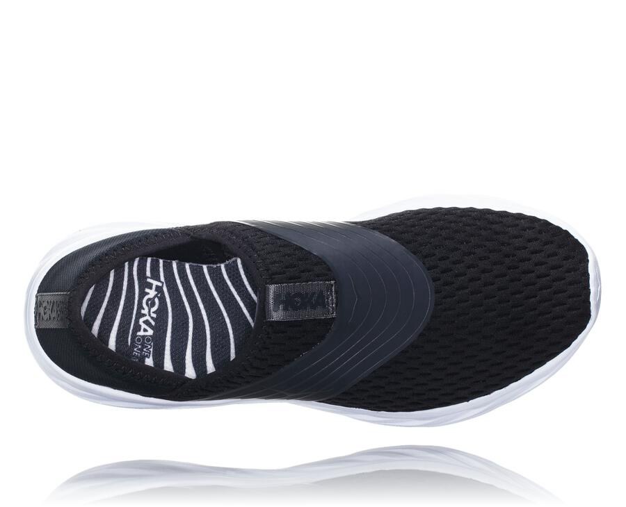 Hoka One One Sandalen Heren - Ora Recovery - Zwart/Wit - YB0582693